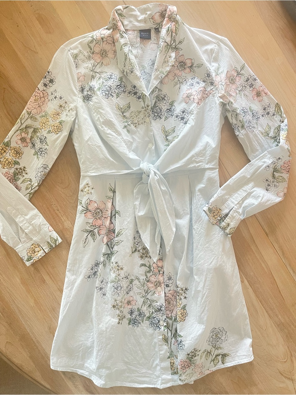lightweight Floral summer Dress Casual Coastal brunch Beach  Summer Cotton - Picture 4 of 16